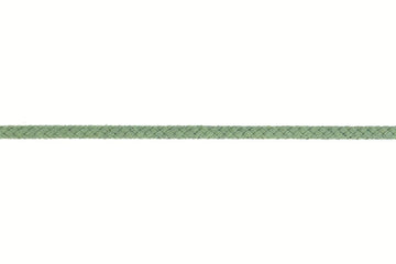 Baumwollkordel, Doppelgewebe, 5 mm, altgrün, 0,5 m
